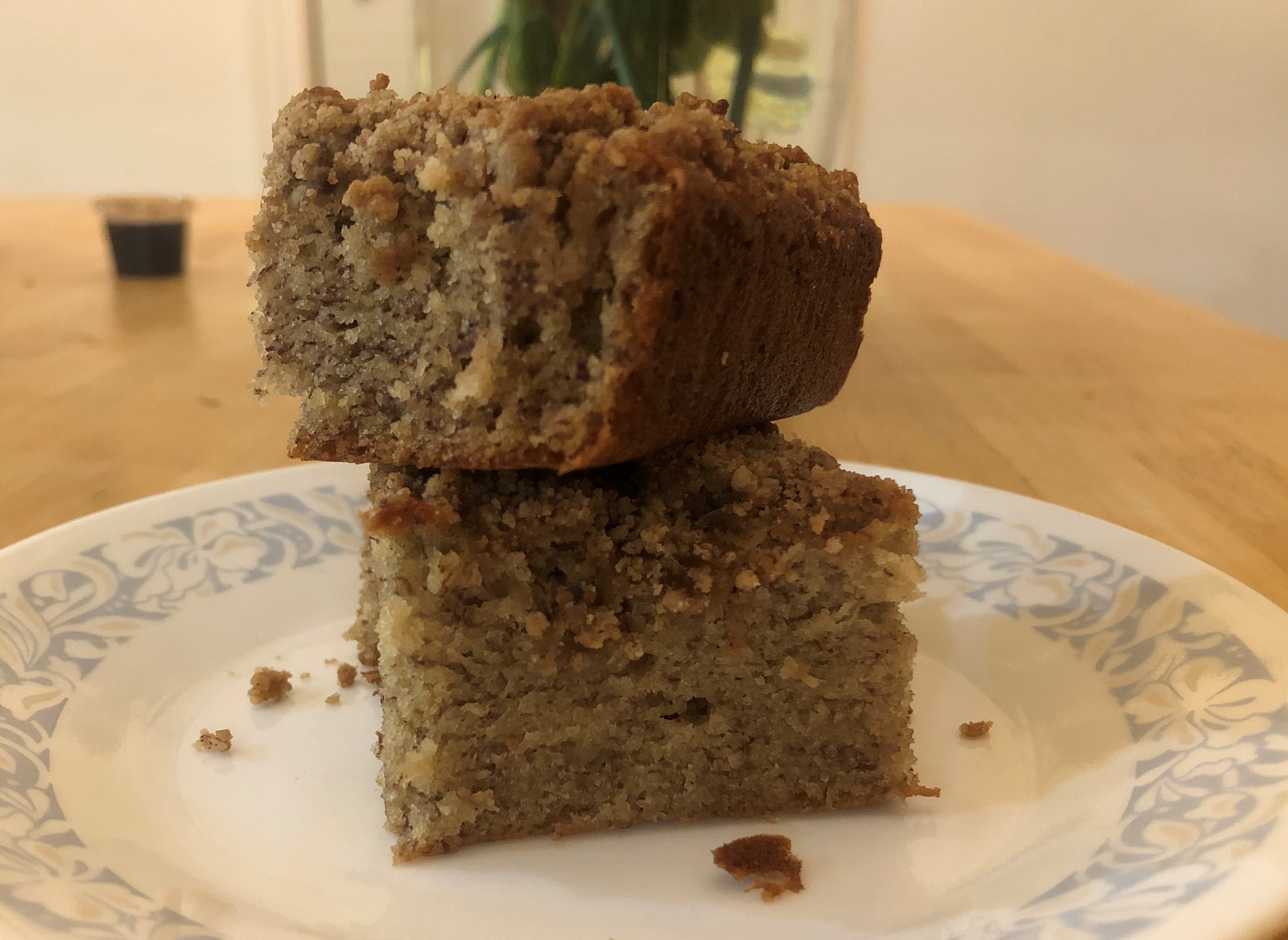 banana coffee cake