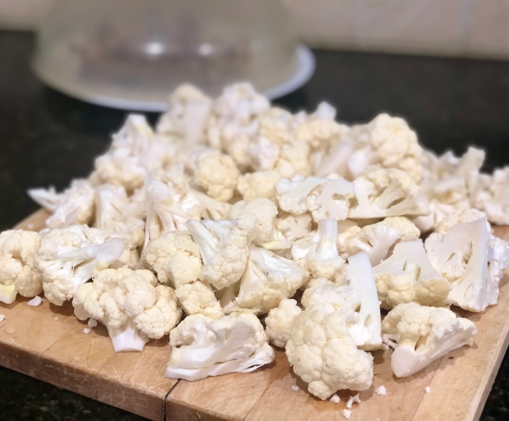 chopped cauliflower