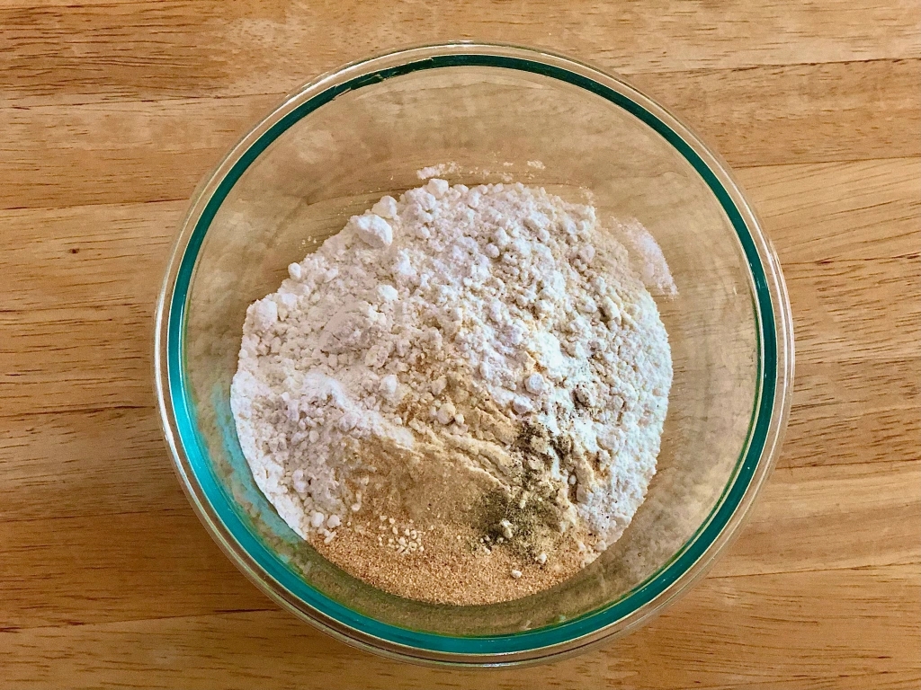 dry cauliflower batter