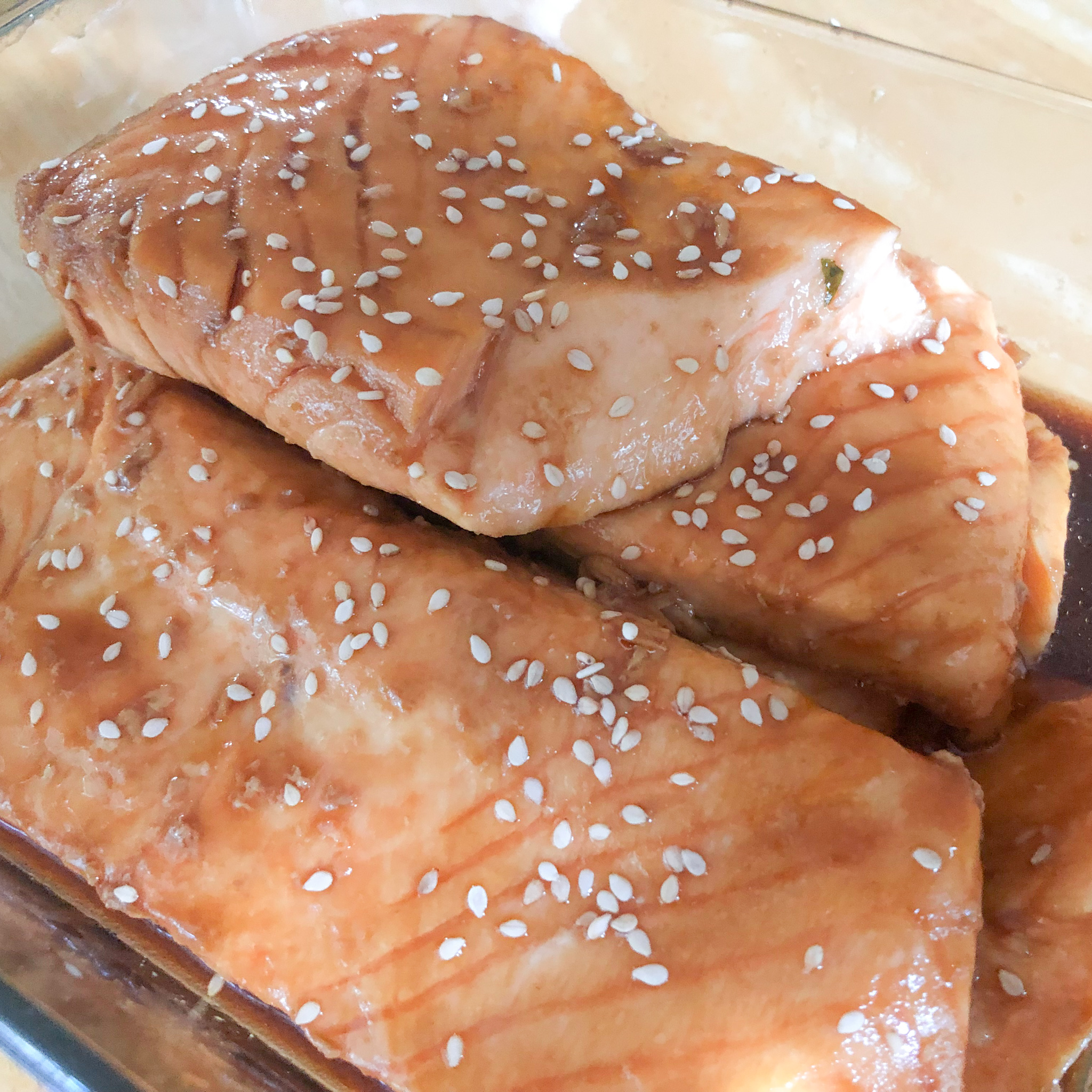 honey soy salmon